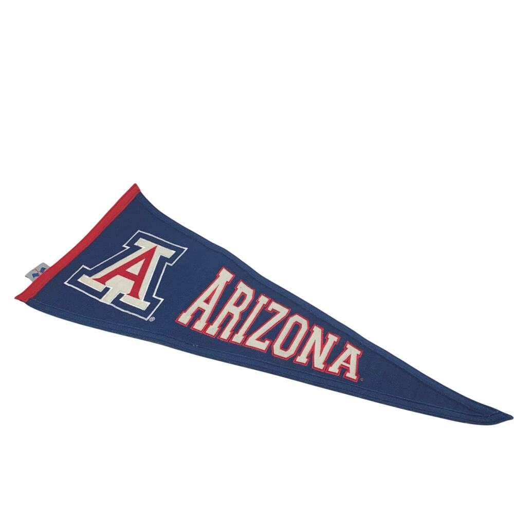 Vintage Winning Streak Sports Wool Arizona Wildcats Banner / Flag